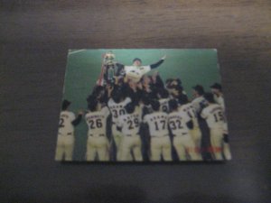画像1: カルビープロ野球カード1981年/No399セントラルリーグ優勝/巨人