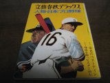 昭和52年文藝春秋デラックス/人物・日本プロ野球