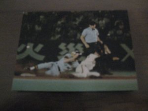 画像1: カルビープロ野球カード1977年/脅威の破壊力200発打線/No36ラインバック/阪神タイガース