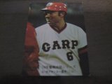 カルビープロ野球カード1976年/No576ホプキンス/広島カープ