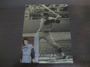 画像1: カルビープロ野球カード1977年/黒版/No107/門田博光/南海ホークス