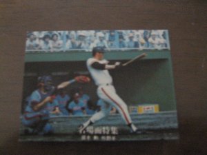画像1: カルビープロ野球カード1977年/黒版/No38/張本勲/巨人