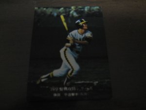 画像1: カルビープロ野球カード1976年/No569藤田平/阪神タイガース