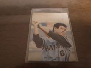 画像1: カルビープロ野球カード1973年/No76藤田平/阪神タイガース/旗版