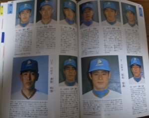 画像2: プロ野球カラー写真名鑑1986年/選手名鑑