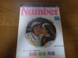 Numberナンバー58/1982年/結婚大特集/スポーツ界100人の結婚・離婚・再婚/クリス・エバード・ロイド/ジミー・コナーズ
