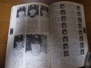 画像2: ホームラン/プロ野球12球団全選手百科名鑑1988年/選手名鑑