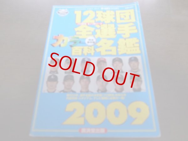 画像1: ホームラン/プロ野球12球団全選手カラー百科名鑑2009年 (1)