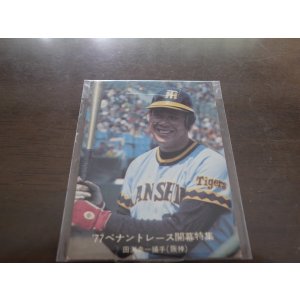 画像: カルビープロ野球カード1977年/青版/No24/田淵幸一/阪神タイガース