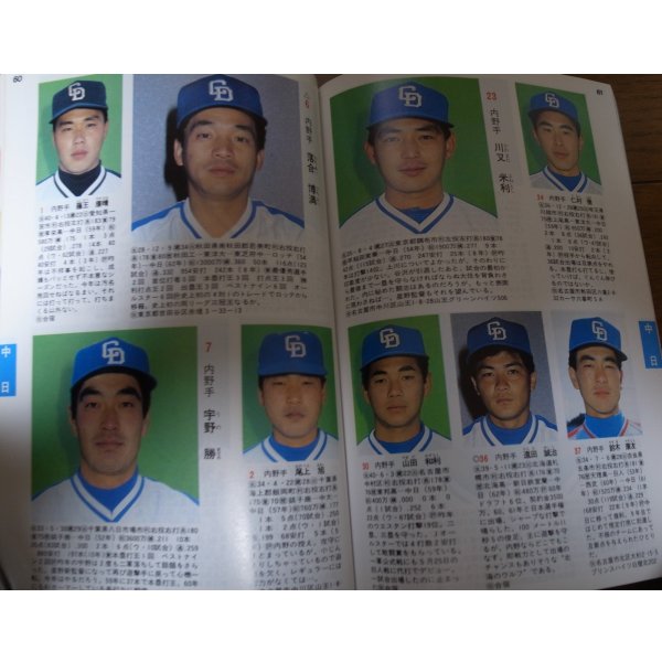 画像2: ホームラン/プロ野球カラー写真名鑑1987年/選手名鑑 (2)