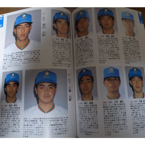 画像3: ホームラン/プロ野球カラー写真名鑑1987年/選手名鑑 (3)