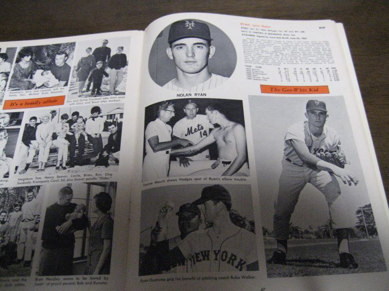 画像: New York Mets yearbook1968