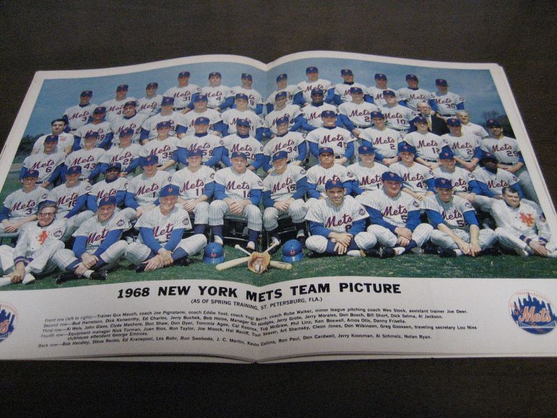 画像: New York Mets yearbook1968