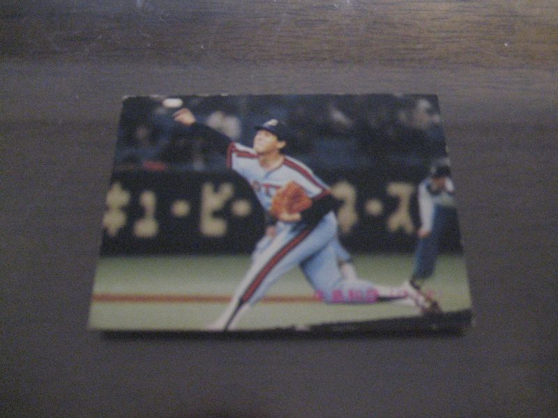 画像1: カルビープロ野球カード1989年/No94牛島和彦/ロッテオリオンズ (1)