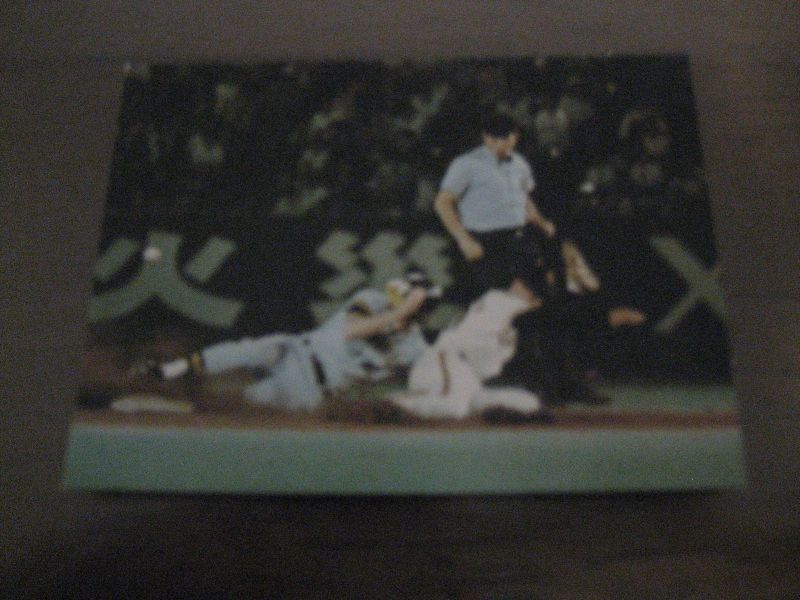 画像1: カルビープロ野球カード1977年/脅威の破壊力200発打線/No36ラインバック/阪神タイガース (1)