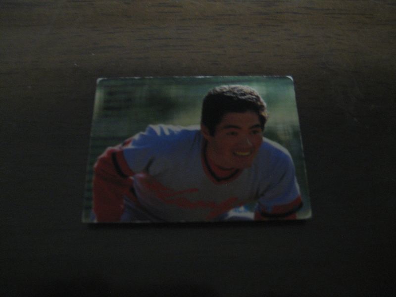 画像1: カルビープロ野球カード1985年/No328北別府学/広島カープ (1)