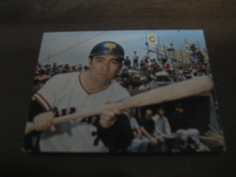 画像1: カルビープロ野球カード1973年/No19柴田勲/巨人/旗版 (1)