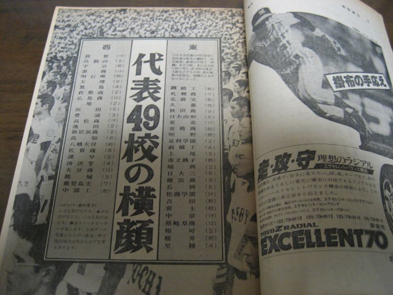 画像: 昭和54年週刊朝日増刊/第61回全国高校野球選手権甲子園大会号