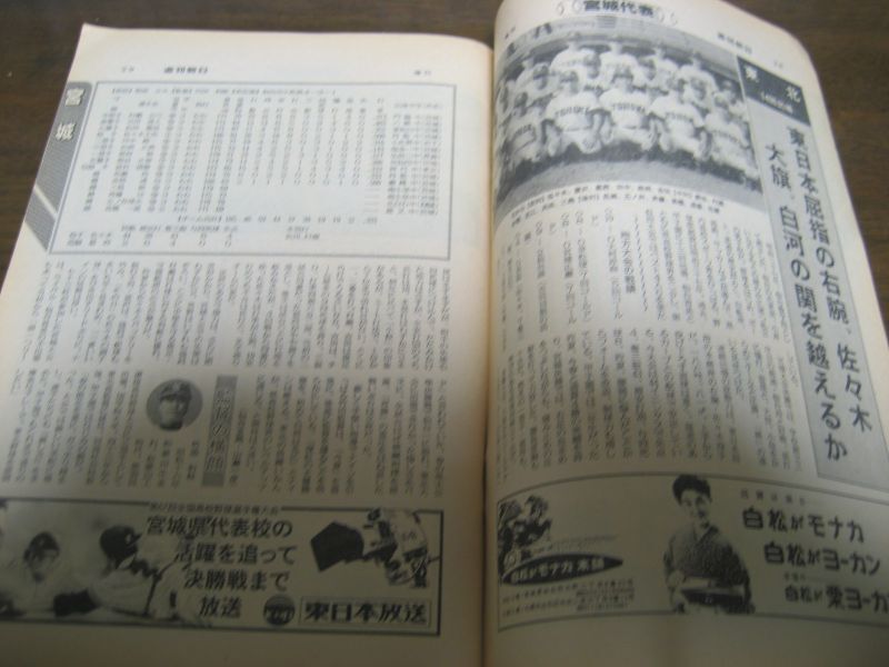 昭和60年週刊朝日増刊/第67回全国高校野球選手権甲子園大会号 - 港書房