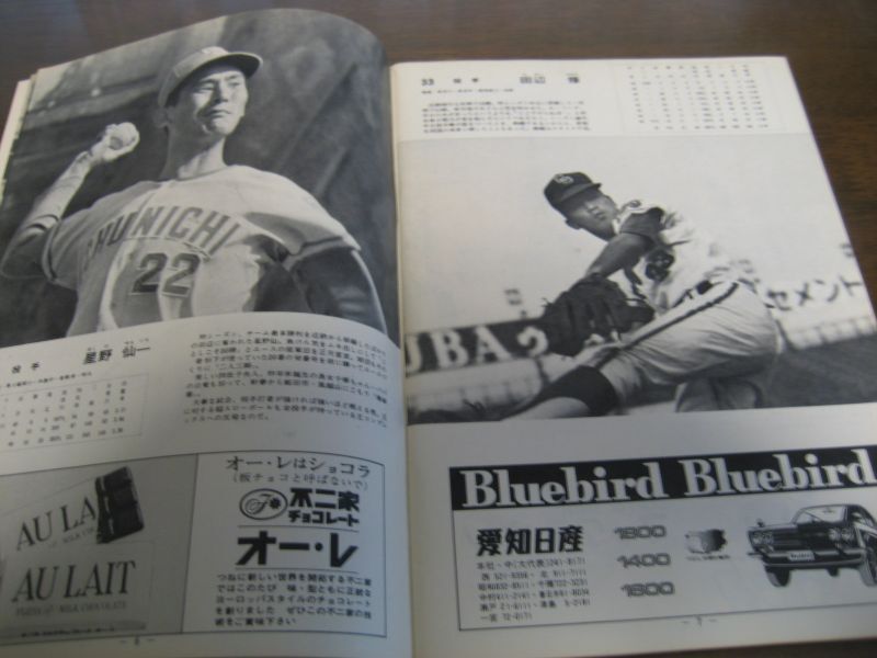 中日ドラゴンズイヤーブック1971年 - 港書房