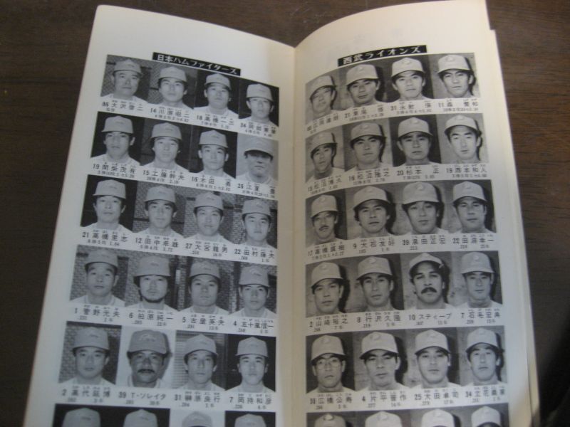 画像: プロ野球ファン手帳1983年