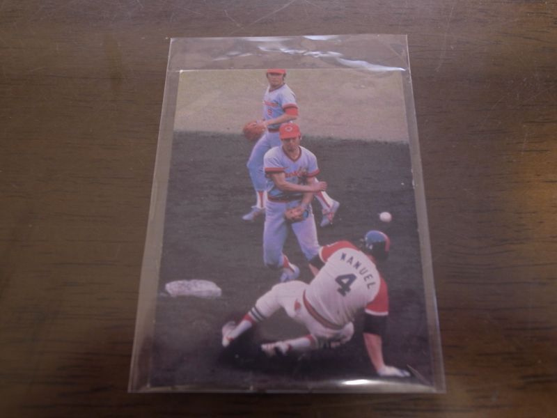 画像1: カルビープロ野球カード1979年/高橋慶彦マニエル/広島カープ近鉄バファローズ (1)