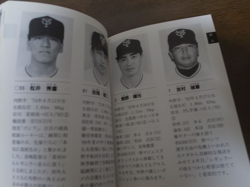値頃 週刊ベースボール '93 プロ野球全選手写真名鑑 1993 aob.adv.br