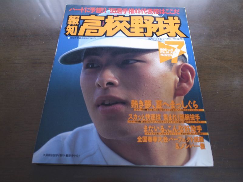 平成7年報知高校野球No4/'95選手権49代表校はここだ - 港書房