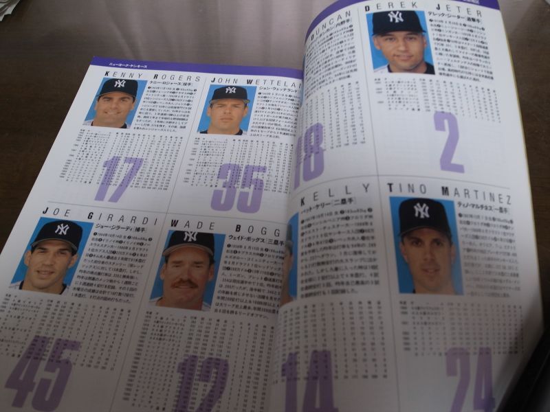 画像: 大リーグ全28球団主力選手カラー写真名鑑1996年