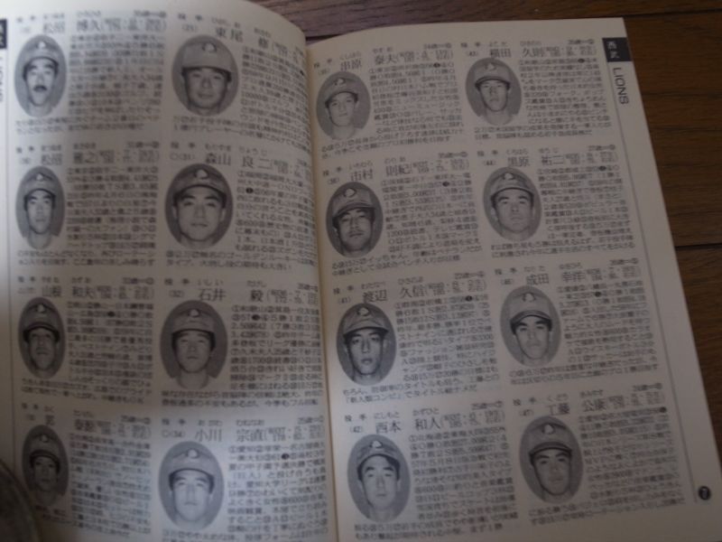 画像: プロ野球選手写真名鑑1987年