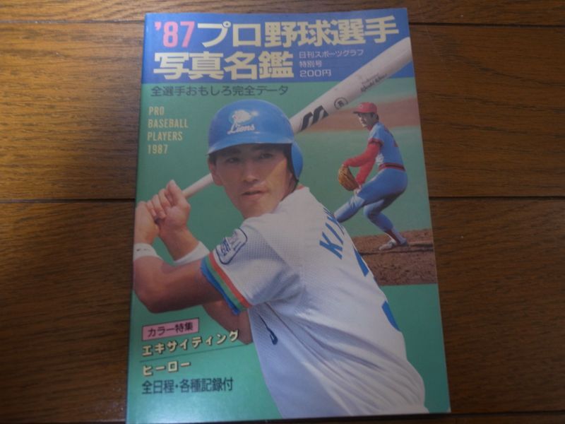 画像1: プロ野球選手写真名鑑1987年 (1)