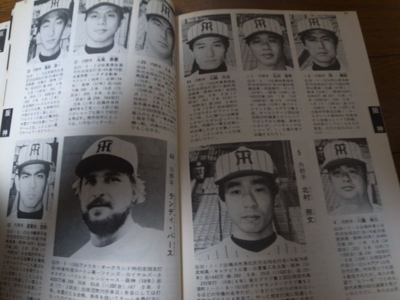 画像: ホームラン/プロ野球12球団全選手百科名鑑1984年/選手名鑑
