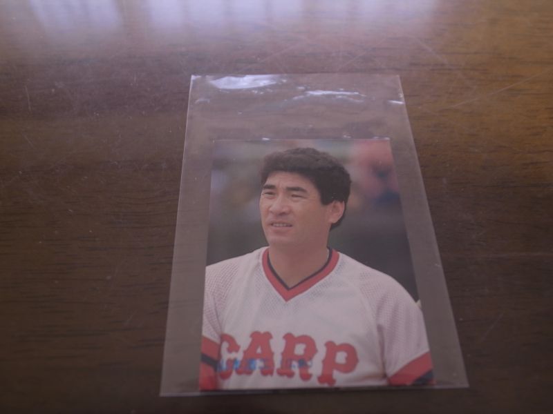 画像1: カルビープロ野球カード1986年/No232山本浩二/広島カープ (1)