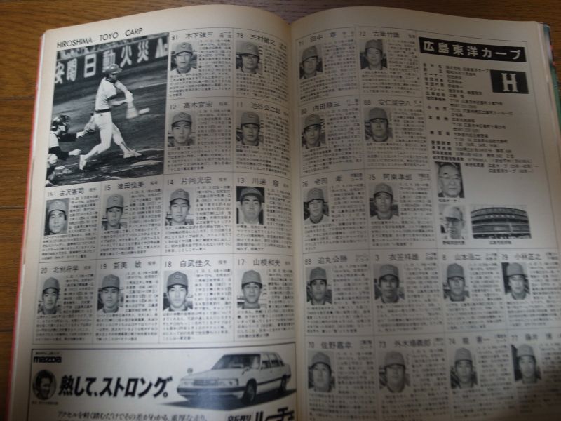 画像: 昭和59年週刊ベースボール/プロ野球全選手写真名鑑