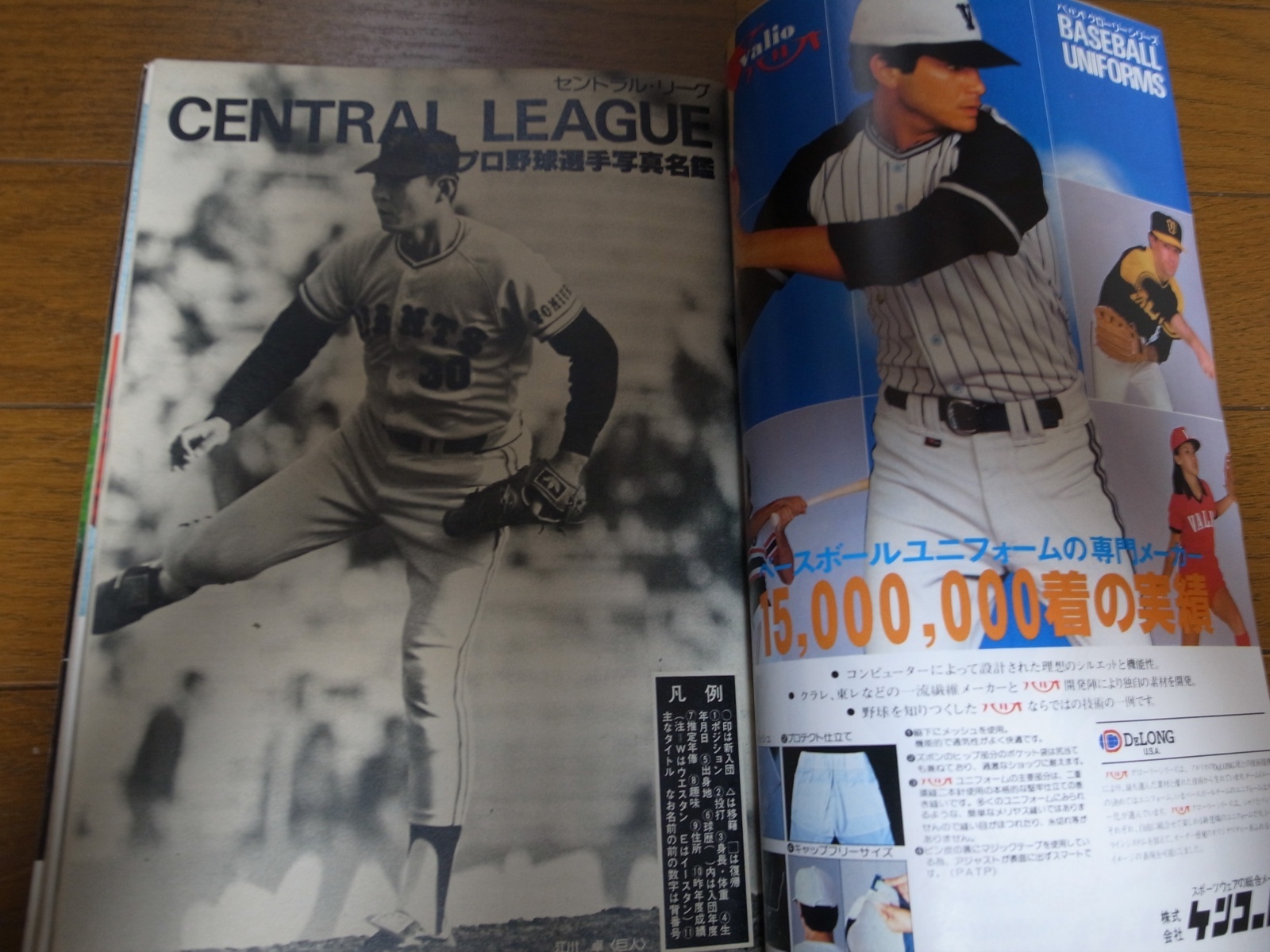画像: 昭和57年週刊ベースボール/プロ野球選手写真名鑑